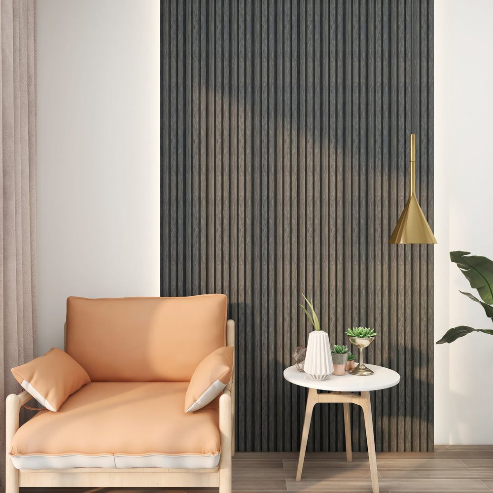 3D-väggpanel Brunssum Set 195x12,2 cm Marmorgrå [NYTT.TRÄ]