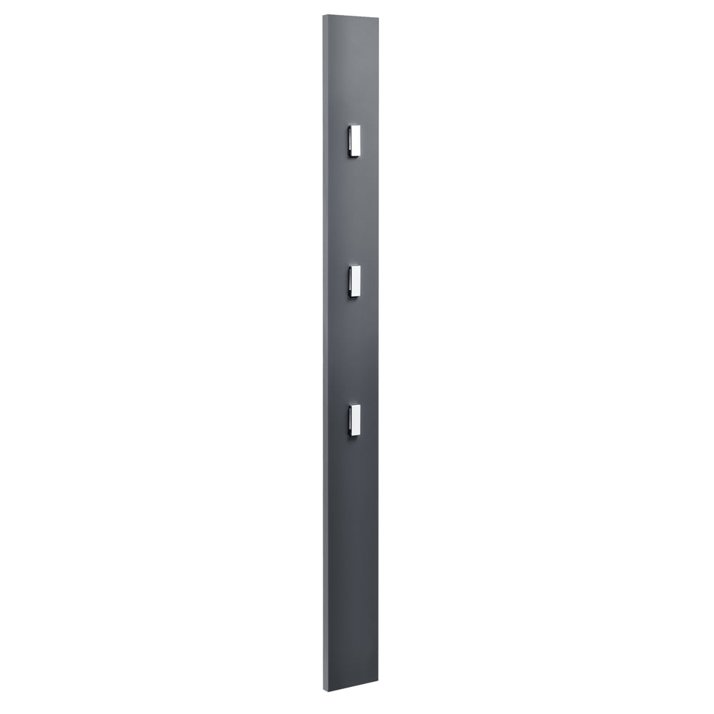 Väggklädhängare Hansnes med 3 fällbara krokar 165 cm olika färger [en.casa] - premiumXL