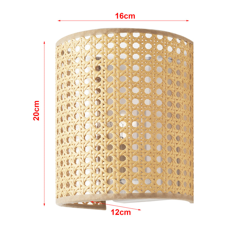 Måttskiss Vägglampa Ascot [lux.pro] 