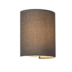 Vägglampa Bryssel grå set om 2 / 3 [lux.pro] 