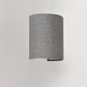 Vägglampa Bryssel grå set om 2 / 3 [lux.pro] 