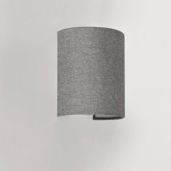 Vägglampa Bryssel grå set om 2 / 3 [lux.pro] 