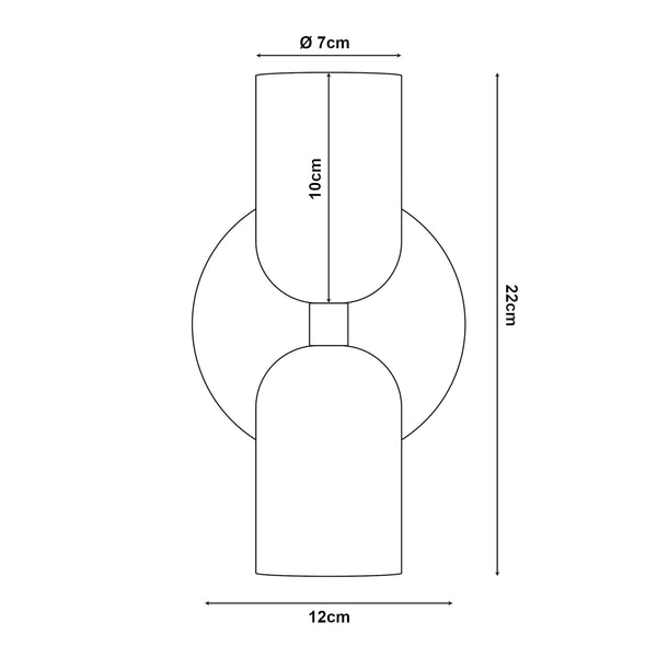 Vägglampa Trorlos [lux.pro]