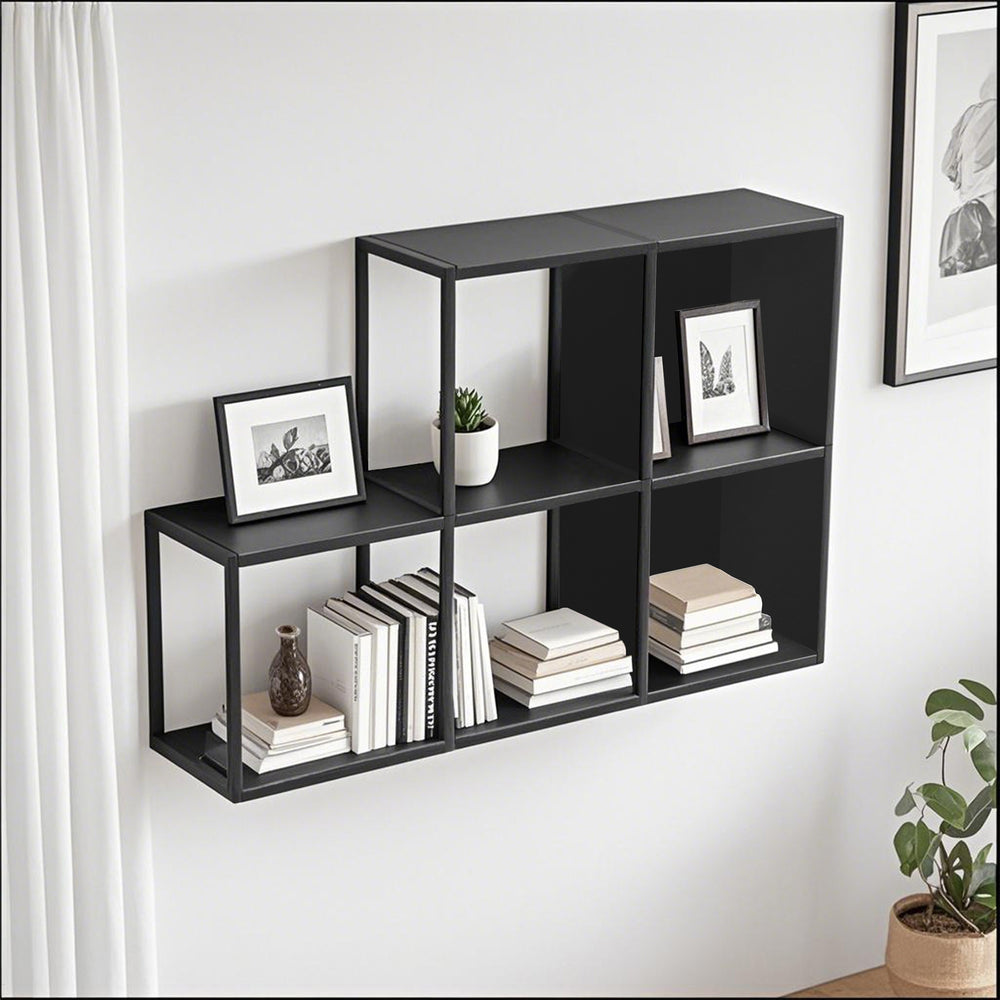 Väggmonterad hylla Nostened [en.casa]