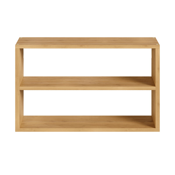 Vägghylla Gol 50x15x30 cm bambu [en.casa]