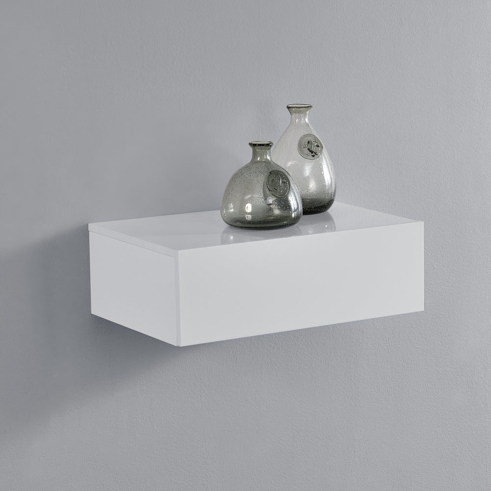 Vägghylla Oslo med låda 46x30x15cm olika färger [en.casa] - premiumXL