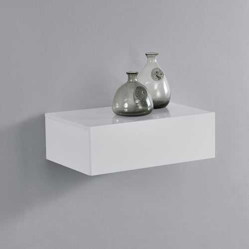 Vägghylla Oslo med låda 46x30x15cm olika färger [en.casa] - premiumXL