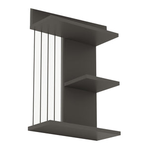 Vägghylla Båstad 40x19x60 cm [en.casa]