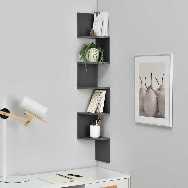 Måttskiss Vägghylla [en.casa]® välj modell