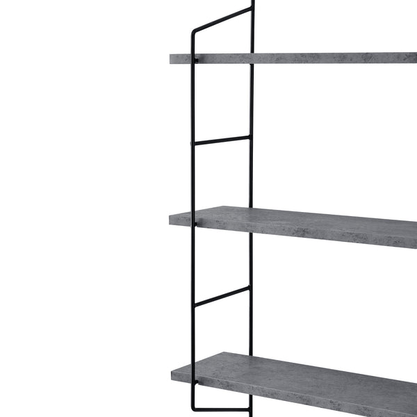 Vägghylla med 3 hyllplan [en.casa]