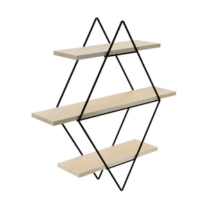 Väggfäste Heinävesi 65x60x15 cm [en.casa]