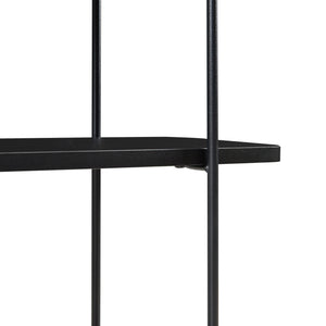 Vägghylla Østfold 100x80x21 cm stål [en.casa]