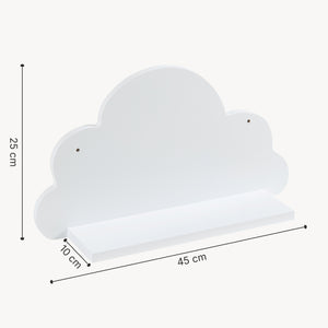 Skanderborg vägghylla i olika former [en.casa]