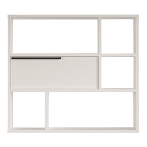 Väggmonterad hylla Vesanto 90x22x81 cm [en.casa]