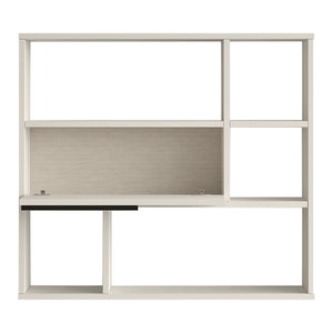 Väggmonterad hylla Vesanto 90x22x81 cm [en.casa]