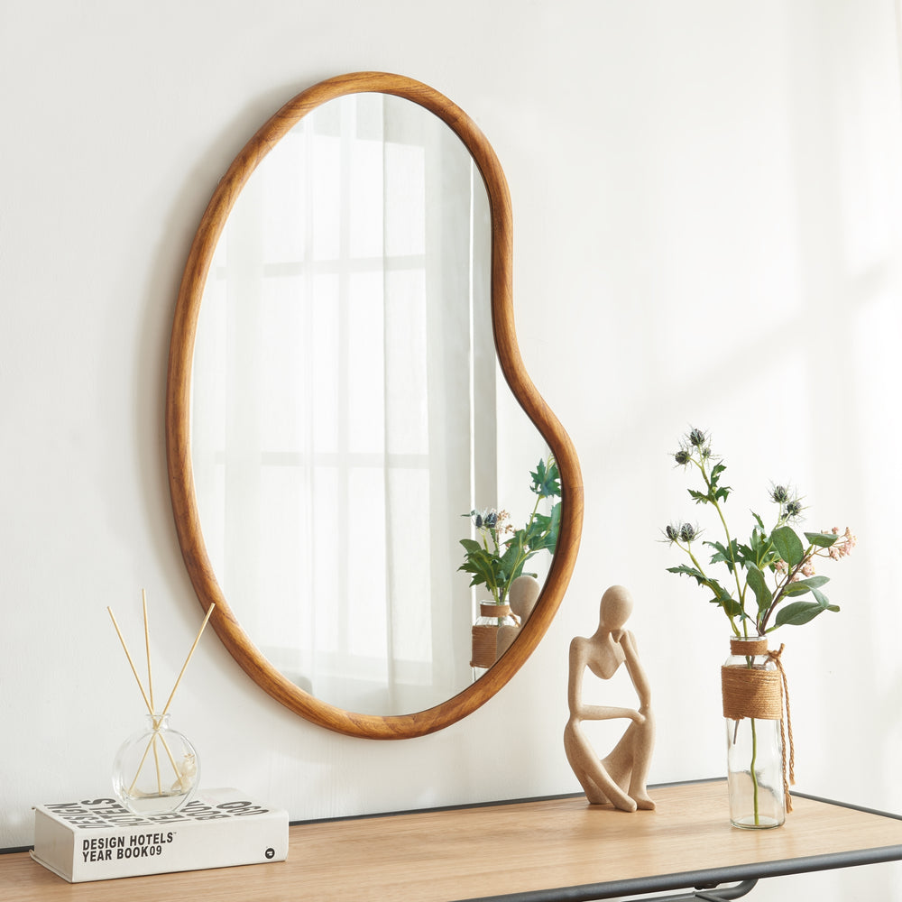 Väggspegel Jokioinen 75x55 cm eklook [en.casa] - premiumXL