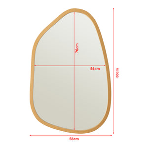 Väggspegel Filiano 80x58 cm i olika färger [en.casa]