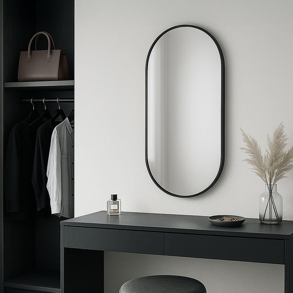 Väggspegel Picciano oval [en.casa] välj modell