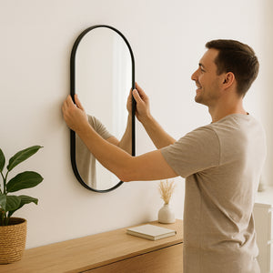 Väggspegel Picciano oval [en.casa] välj modell