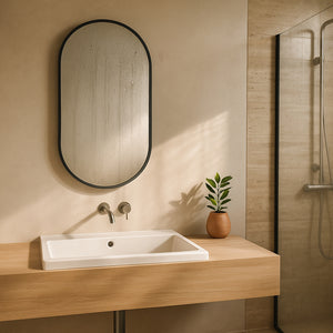 Väggspegel Picciano oval [en.casa] välj modell