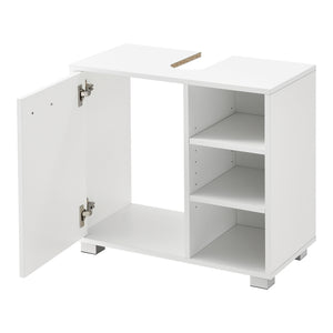 Tvättställsunderskåp Narvik med dörr och 3 hyllplan 55,6x60x31cm [en.casa] välj modell