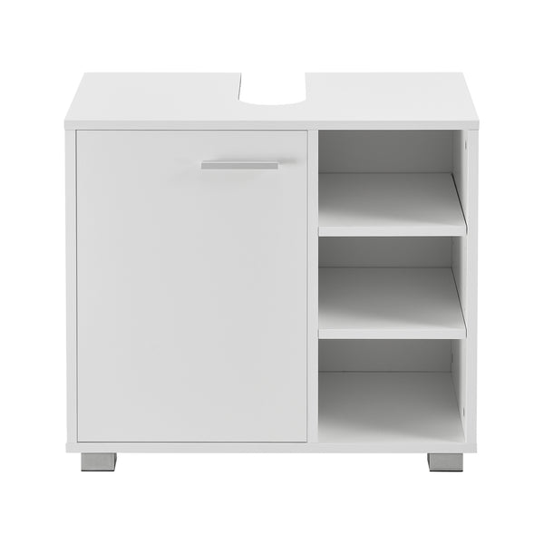 Tvättställsunderskåp Narvik med dörr och 3 hyllplan 55,6x60x31cm [en.casa] välj modell