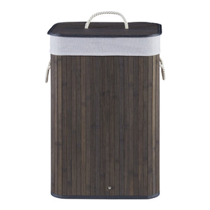 Tvättkorg Salla bambu i olika färger och storlekar [en.casa]