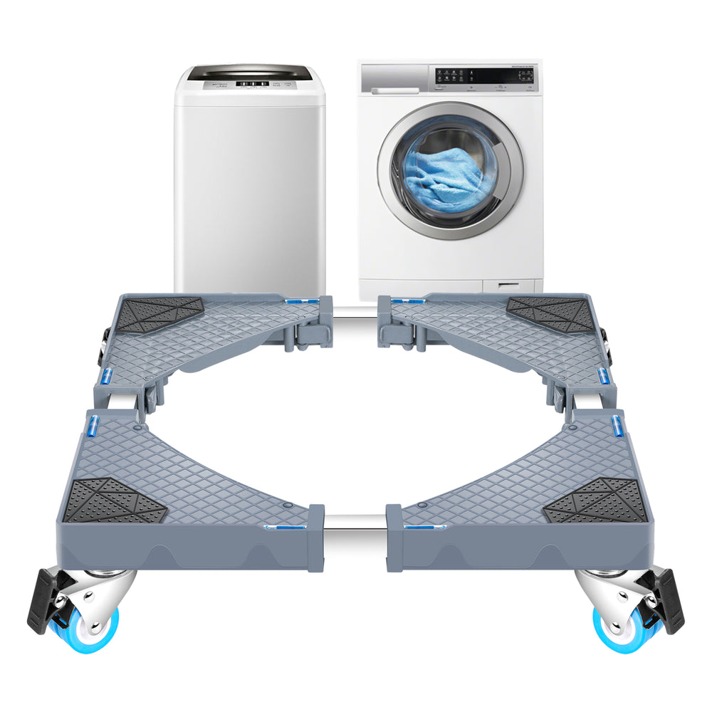 Tvättmaskinsunderrede Zaberfeld 4 hjul max. 300 kg [en.casa] - premiumXL