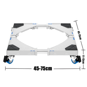 Tvättmaskinsunderrede Zaberfeld 4 hjul max. 300 kg [en.casa]