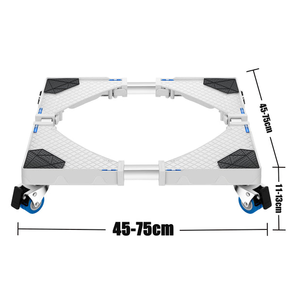 Tvättmaskinsunderrede Zaberfeld 4 hjul max. 300 kg [en.casa]