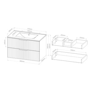 Tvättställ med handfat Veppenssan [en.casa]