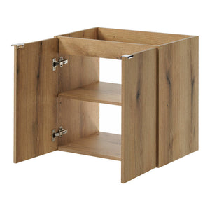 Tvättställsskåp med dörrar Skelbolu [en.casa]