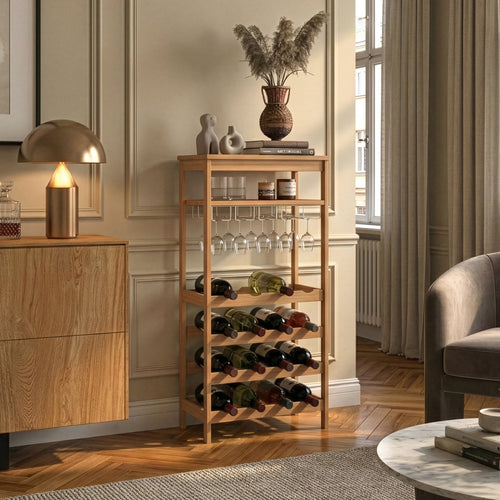Vinhylla Fillby 100x47x29 cm Bambus Natur [en.casa]