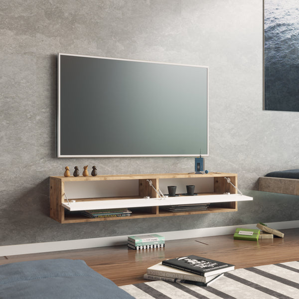 TV-bord Laitila i olika storlekar och färger [en.casa]