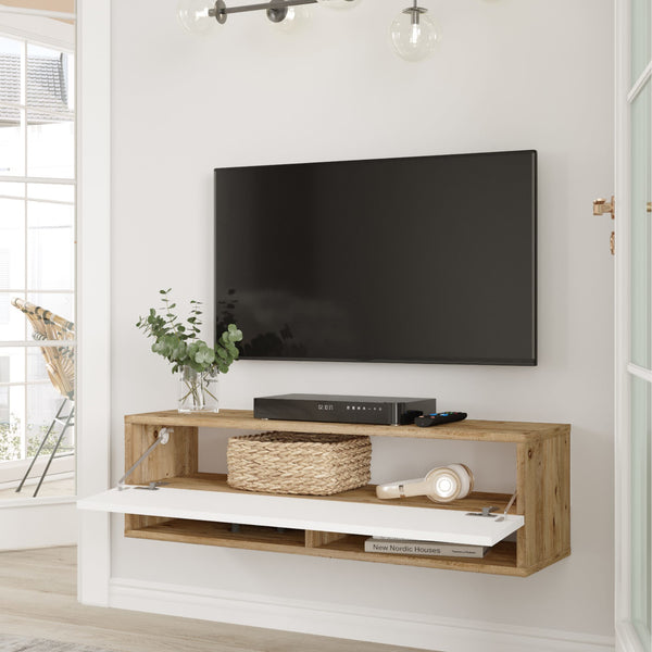 TV-bord Laitila i olika storlekar och färger [en.casa]