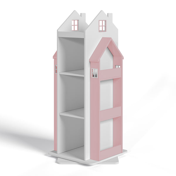 Roterbart barnhylla Vipsali 108x40x40 cm [en.casa]