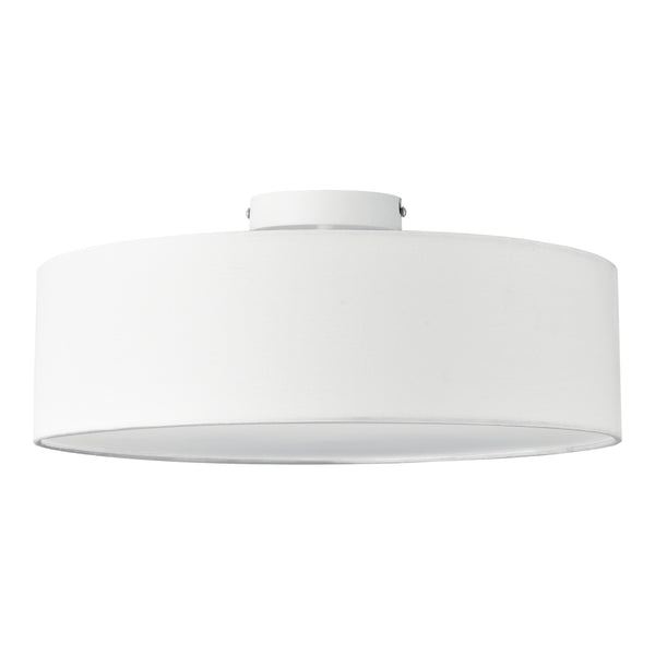 Plafond Omaha-Ø45cm-plast, textil-3xE27,max.60W-230V, 50Hz-i olika färger
