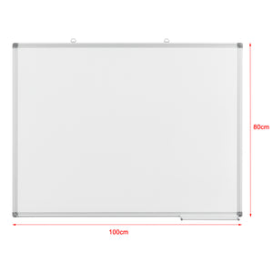 Magnetisk whiteboardtavla vit med aluminium ram metall [pro.tec]