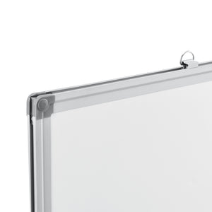 Magnetisk whiteboardtavla vit med aluminium ram metall [pro.tec]