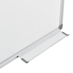 Magnetisk whiteboardtavla vit med aluminium ram metall [pro.tec]