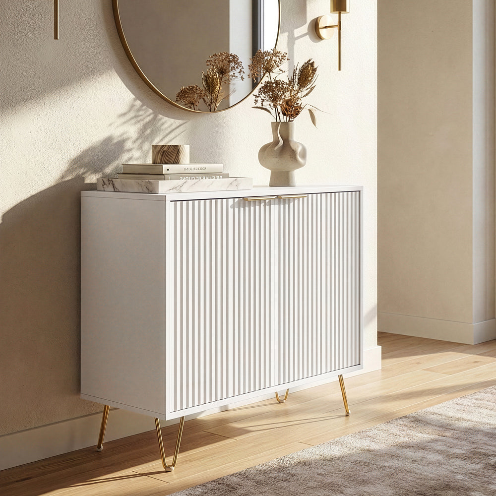 Sidobord Trondi 75 x 80 x 40 cm [en.casa]