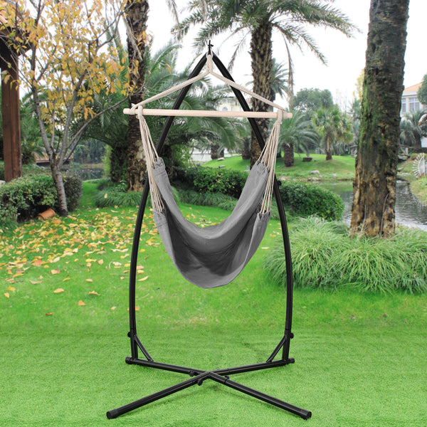 [casa.pro] Hängmatta XXL med och utan stativ - i olika färger