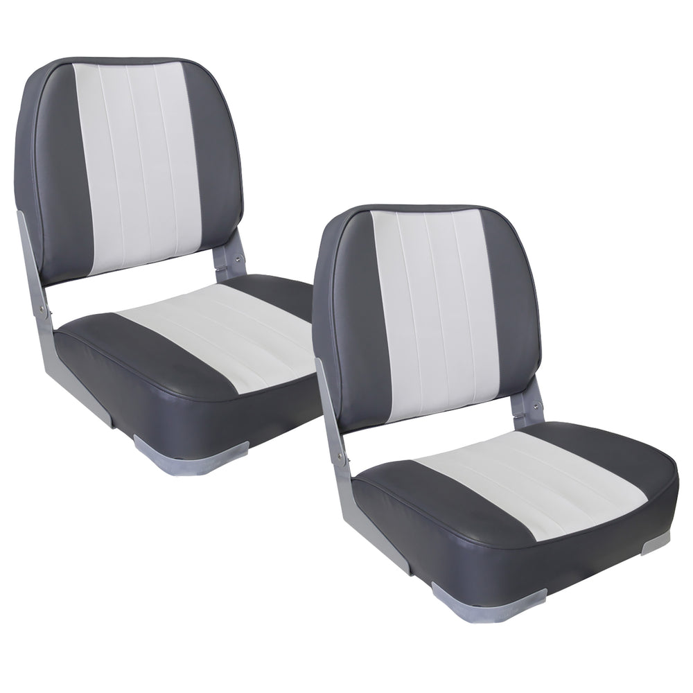 [pro.tec]® Fällbar båtstol-set 2-i flera färger-49x40x39cm