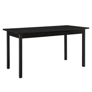 [en.casa]® Avesta Matbord och 6 stolar-140x60x75cm-i olika färger