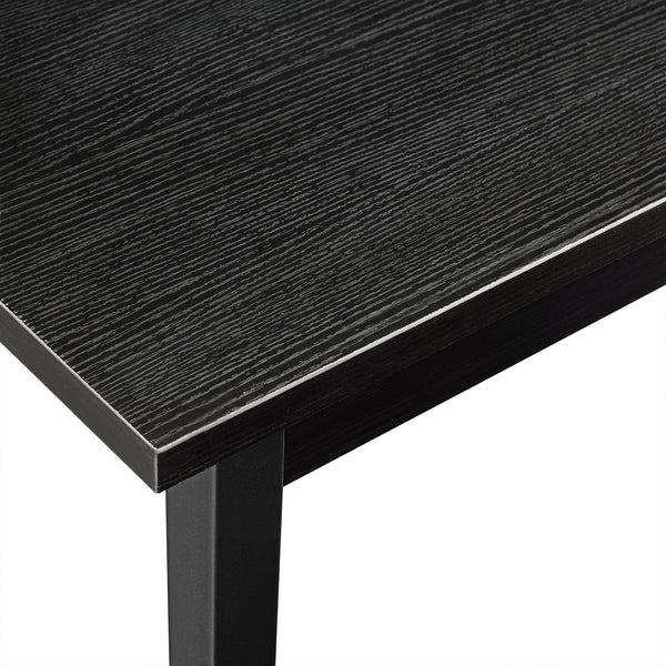 [en.casa]® Avesta Matbord och 6 stolar-140x60x75cm-i olika färger