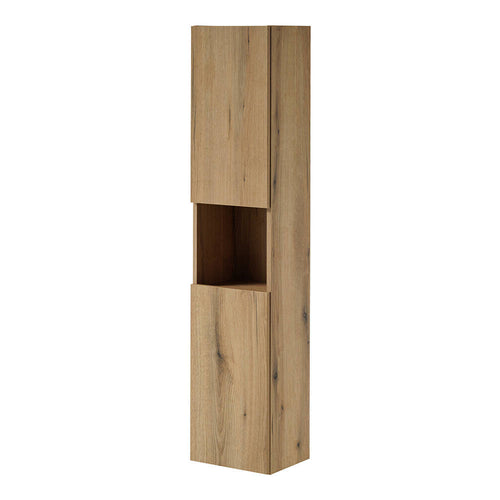 Högskåp Skelbolu 140x30x25 cm Eklook [en.casa]