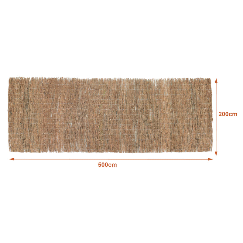 Måttskiss Slystaket Brielle brushwood [casa.pro] 