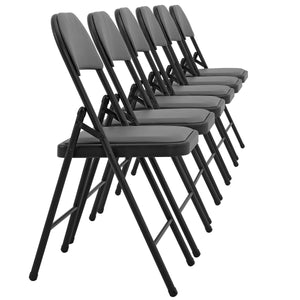 Konferensstol 6-pack konstläder i olika färger [pro.tec] - premiumXL