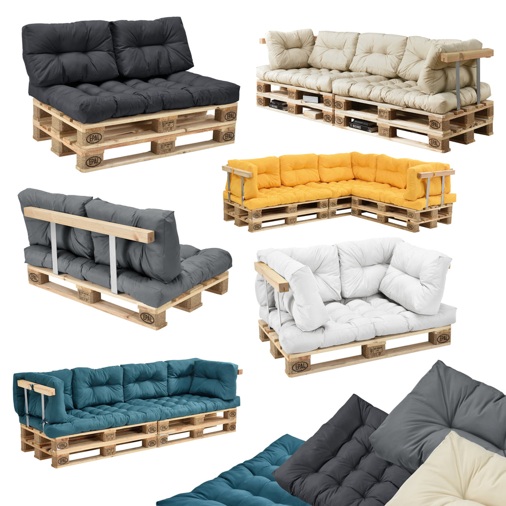 Pallkudde Comfy i olika färger en.casa - premiumXL