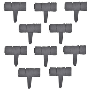 Rabattkant set PP 23x25,5x2cm sten optik i olika mått [casa.pro]